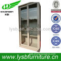 full height steel bookcase glass doors